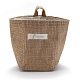 Foldable Cotton Linen Storage Basket HJEW-O003-02F-1