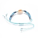 Nylon Cord Braided Bead Bracelets BJEW-JB04100-03-3