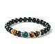 Ensemble de bracelets extensibles en perles rondes BJEW-TA00439-2
