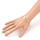Bracelet ajustable en cordon tressé en polyester BJEW-JB05541-02-4