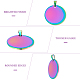Подвески из сплава 10шт FIND-WR0011-54B-3