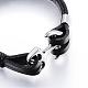 Leather Cord Multi-strand Bracelets BJEW-K141-36-3