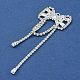 Pendentifs en laiton avec strass&nbsp;KK-I715-05S-02-2