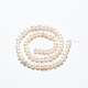 Natural Cultured Freshwater Pearl Beads Strands PEAR-L001-F-08-4