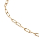 304 bracelet chaîne trombones en acier inoxydable pour femme X-BJEW-JB08325-4
