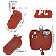 WADORN Genuine Leather Key Holder Bag AJEW-WH0258-238B-3