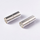 Brass Magnetic Clasps KK-J143-S-NF-4