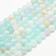 Chapelets de perles en agate rayée naturelle/agate à bandes X-G-K155-A-6mm-04-1