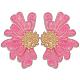 Винтажные серьги-гвоздики с цветами для женщин JE1095D-1