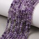 Natürlichen Amethyst Perlen Stränge&nbsp;G-K373-B03-03-2