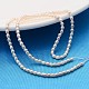 Grade A Natural Cultured Freshwater Pearl Beads Strands PEAR-L001-A-03-2