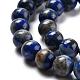 Chapelets de perle en lapis-lazuli naturel G-G953-02-8mm-2