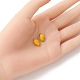 2шт латунные эмалированные подвески KK-YW0001-89-4