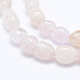 Natural Pink Morganite Beads Strands G-K203-47-3