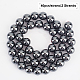Olycraft Non-magnetic Synthetic Hematite Beads Strands G-OC0001-65-10mm-3