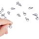 PandaHall Elite 20pcs Stainless Steel Lobster Claw Clasps Size 13x8x4mm for Jewelry Making Findings Value Pack STAS-PH0002C-01P-NF-4