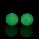 Perla di vetro color caramella luminosa GLAA-E031-01A-01-2