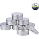 BENECREAT 10 Pcs 150ml Aluminum Tin Jars CON-BC0004-26P-150ml-5