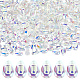 400 шт. Прозрачные стеклянные бусины GGLA-LT0001-01-1