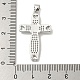 Стойки обшивки латунь микро проложить Циркон подвеску KK-F869-14P-3