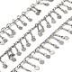 Cadenas de eslabones de latón chapado en rack CHC-A007-10P-3