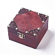 Boîte à bijoux en bois AJEW-WH0105-97A-1