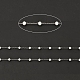 Стеклянные круглые цепочки из бисера CHS-B003-04B-2