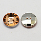 Taiwan bottoni acrilico rhinestone BUTT-F022-10mm-37-2