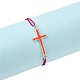 Création de bracelet en cordon élastique X-AJEW-JB00008-07-4