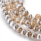 Cuisson drawbench peint brins de perles de verre transparent DGLA-S110-4mm-CD71-3