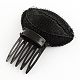 Cabeza pelo princesa nylon herramientas para el cabello peinado esponjoso flequillo pegan OHAR-R095-06-1