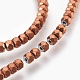 Electroplated Non-magnetic Synthetic Hematite Bead Strand G-E498-14A-2