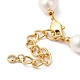 Collane di perle di perle naturali di riso NJEW-G099-02G-3