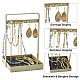 Iron Jewelry Display Stands with Trays ODIS-M005-01A-4