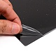 DIY塗装キット  PVCスケッチパッド付き  長方形と三角形のPVCペイントツール  ブラック  20x13.5x0.15cm DIY-WH0302-03-3