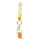 Porte-clés pendentif chien en acrylique KEYC-G050-03LG-6