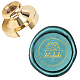 Wax Seal Brass Stamp Head AJEW-WH0130-759-1