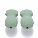 Abalorios de porcelana hechas a mano PORC-S500-011-C02-2