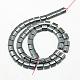 Non-magnetic Synthetic Hematite Beads Strands G-Q943-31-2