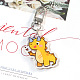 Cute Acrylic Dinosaur Pendant Keychain WG57303-04-1
