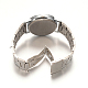 Montre-bracelet en acier inoxydable pour hommes montres à quartz WACH-F018-36B-01-2