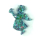 Moules en silicone ange avec pendentif coeur DIY-K051-28-3