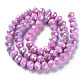 Cuisson opaque de perles de verre peintes EGLA-N006-006B-2
