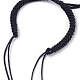 Adjustable Nylon Cord Bracelet Making MAK-F023-A01-2
