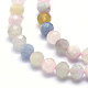Chapelets de perles en morganite naturelle G-O166-25-3mm-3
