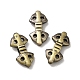 Tibetan Style Rack Plating Brass Beads KK-Q805-17AB-2