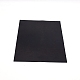 ラバー片面ボード  接着剤付き  長方形  ブラック  30x21x0.2cm&nbsp;AJEW-BC0006-12-1