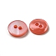 Botones de concha de agua dulce SHEL-C005-01A-06-2
