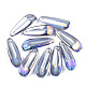 Colgantes de cristal electroplate EGLA-T014-01B-1