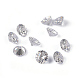 Clear Grade A Diamond Shaped Cubic Zirconia Cabochons X-ZIRC-M002-4mm-007-4